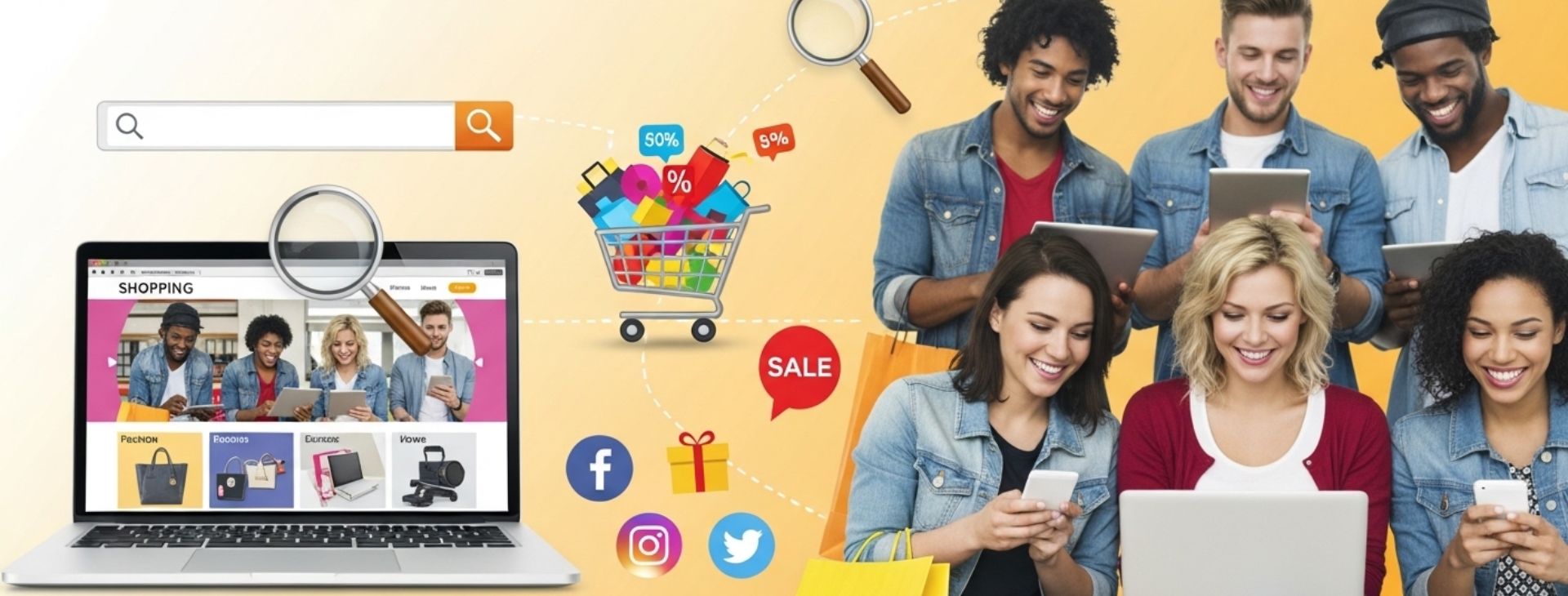 E-commerce Marketing Banner slider-3