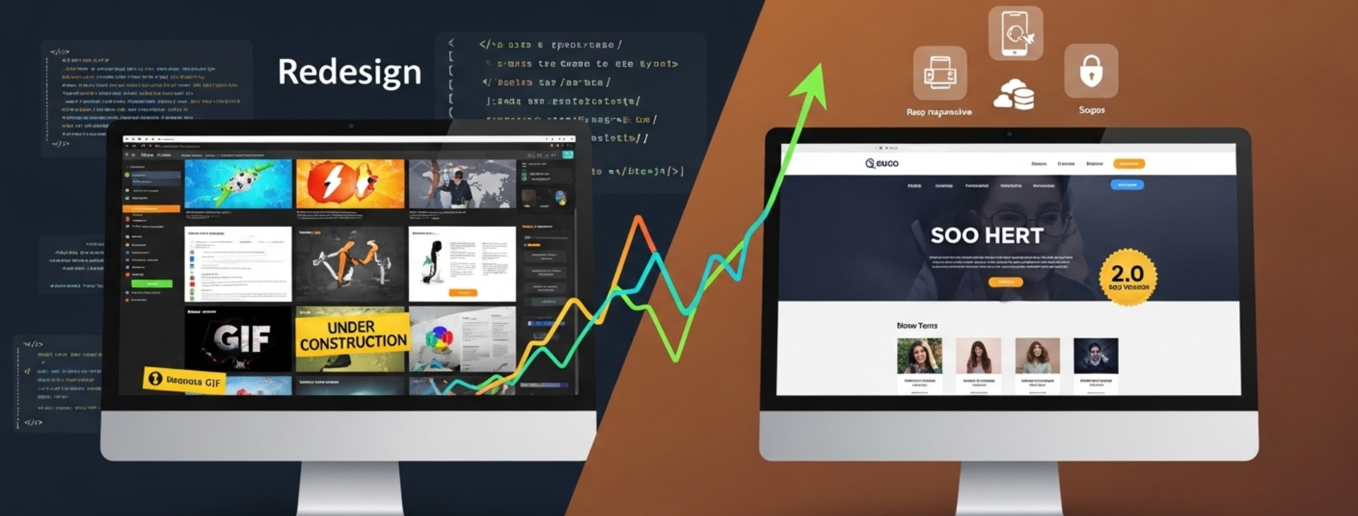 Website Redesign & Upgradation Banner slider-3